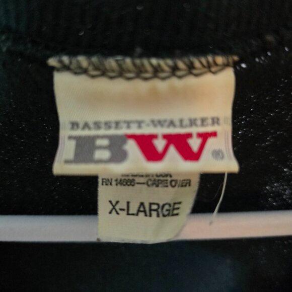 Bassett & Walker Black & Floral cardigan XL - Picture 4 of 5